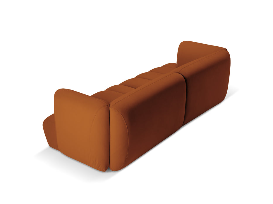 Velveto trivietė modulinė sofa Harry