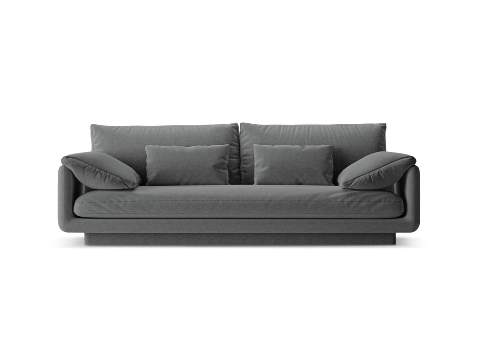Trivietė šenilo sofa Torino