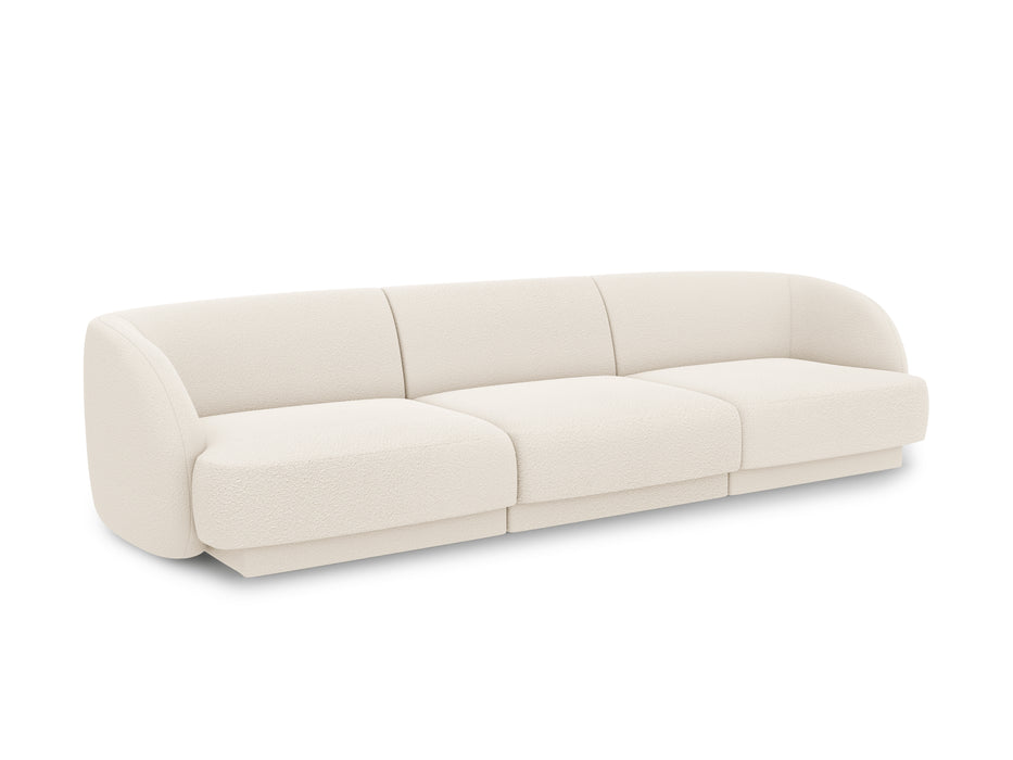 Trivietė bouclé sofa Miley