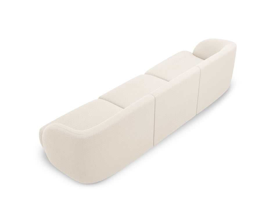 Trivietė bouclé sofa Miley