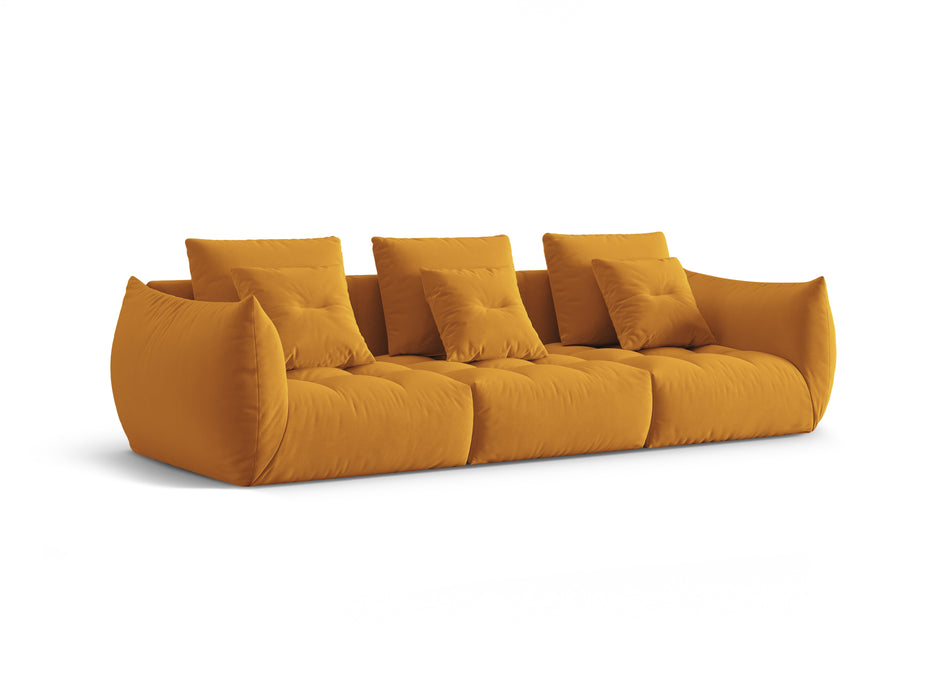 Velveto keturvietė modulinė sofa Bloom