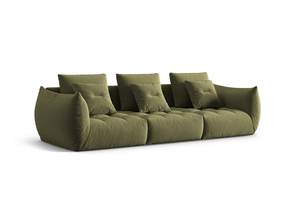 Velveto keturvietė modulinė sofa Bloom