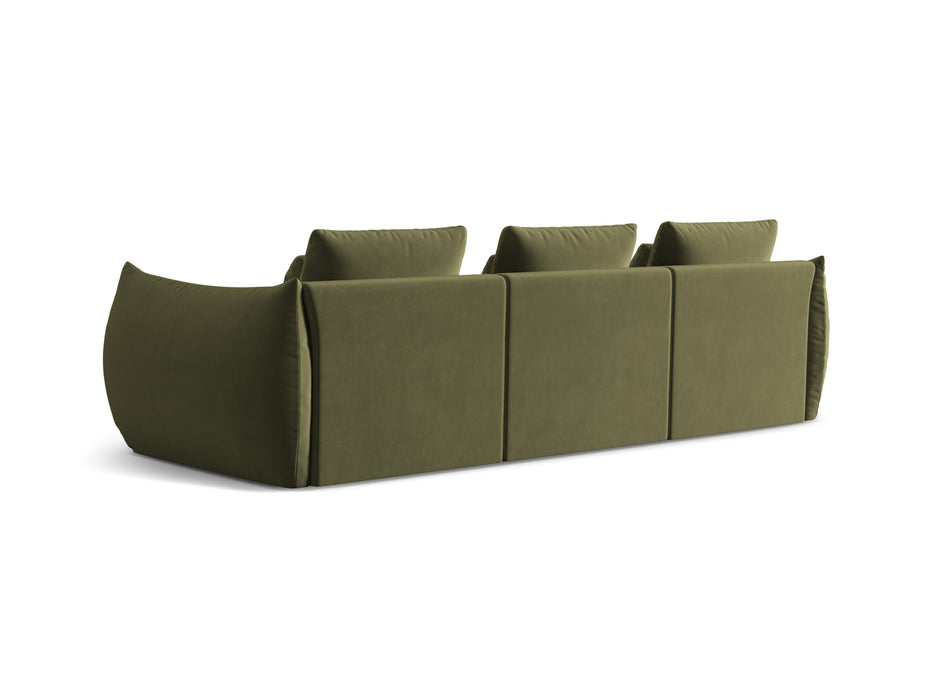 Velveto keturvietė modulinė sofa Bloom