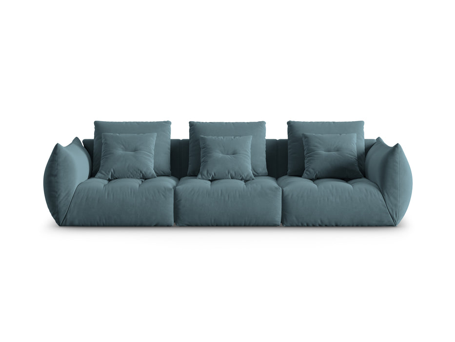 Velveto keturvietė modulinė sofa Bloom