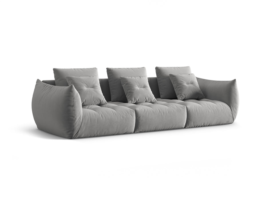 Velveto keturvietė modulinė sofa Bloom