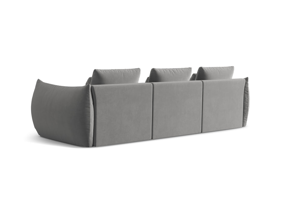 Velveto keturvietė modulinė sofa Bloom