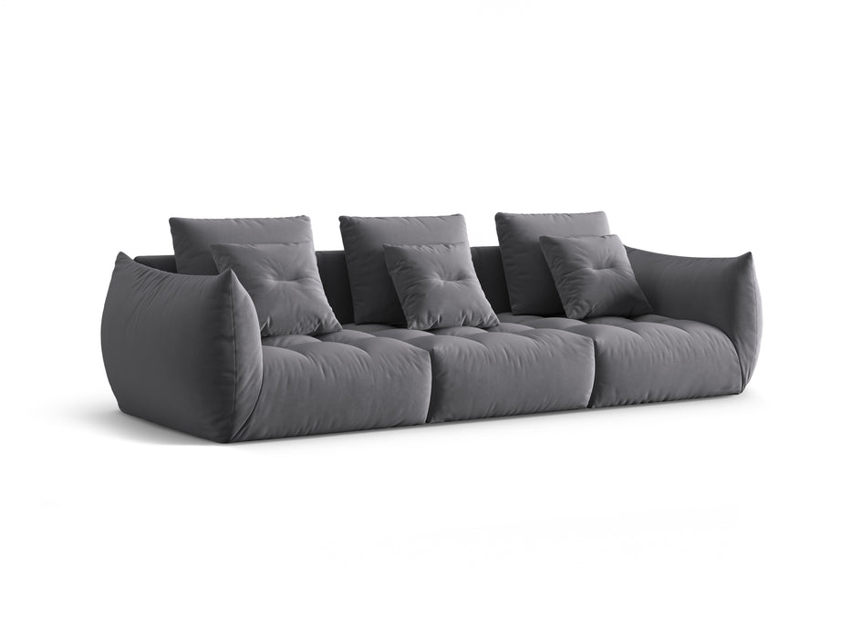 Velveto keturvietė modulinė sofa Bloom