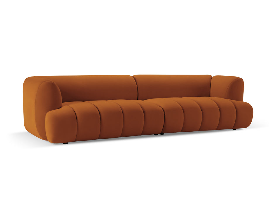 Velveto keturvietė modulinė sofa Harry