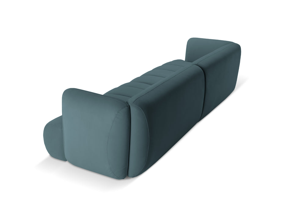 Velveto keturvietė modulinė sofa Harry
