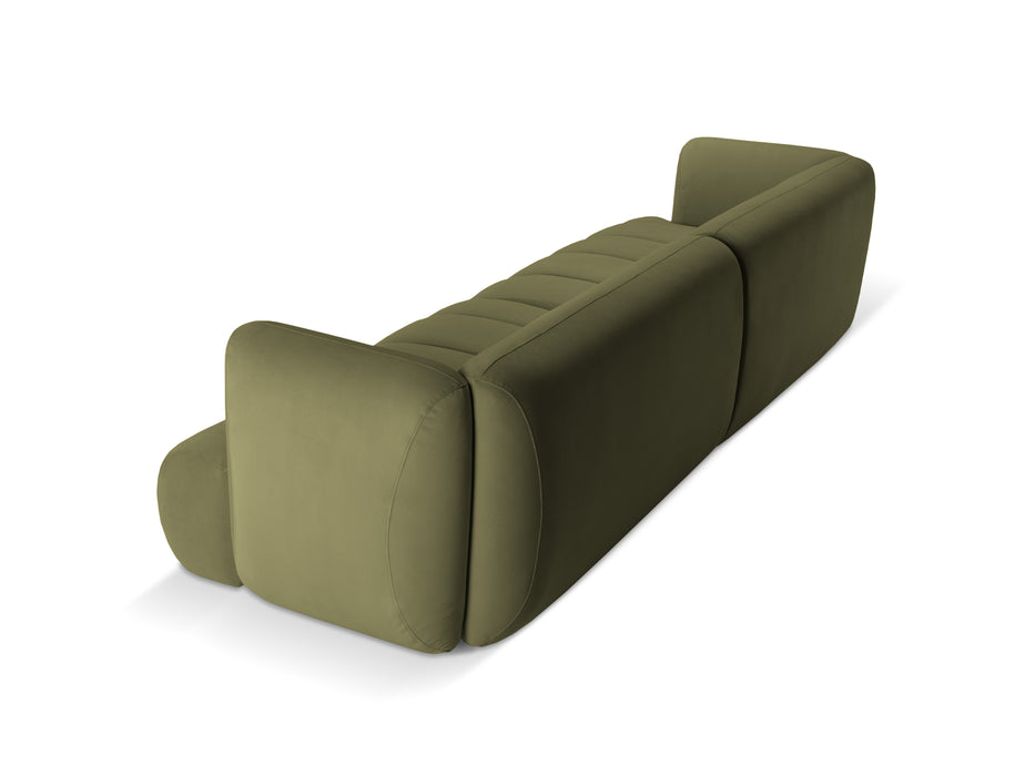 Velveto keturvietė modulinė sofa Harry