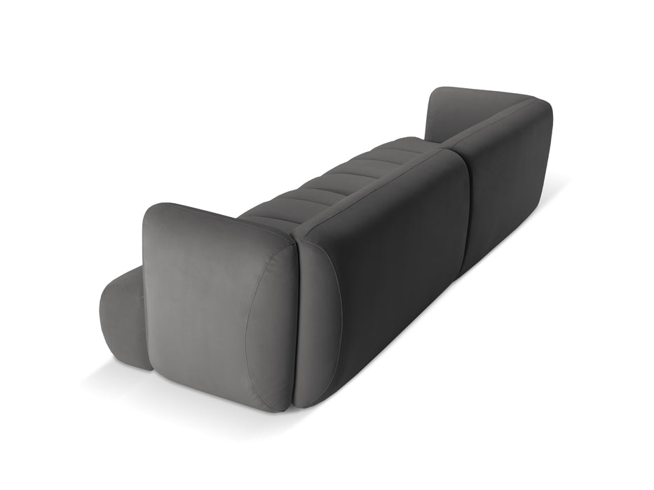 Velveto keturvietė modulinė sofa Harry