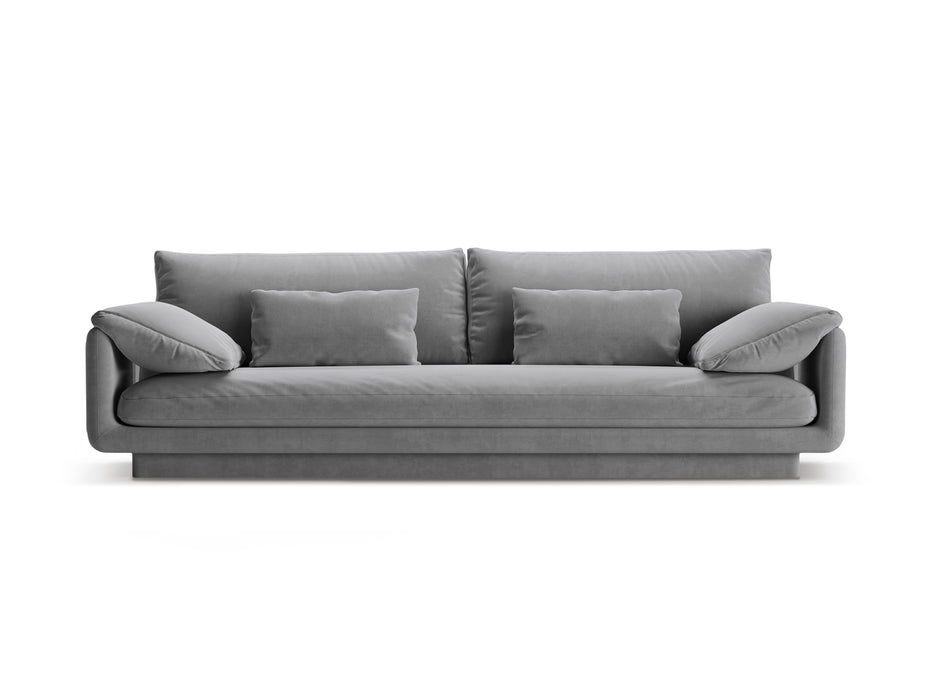Four-seater velvet sofa Torino
