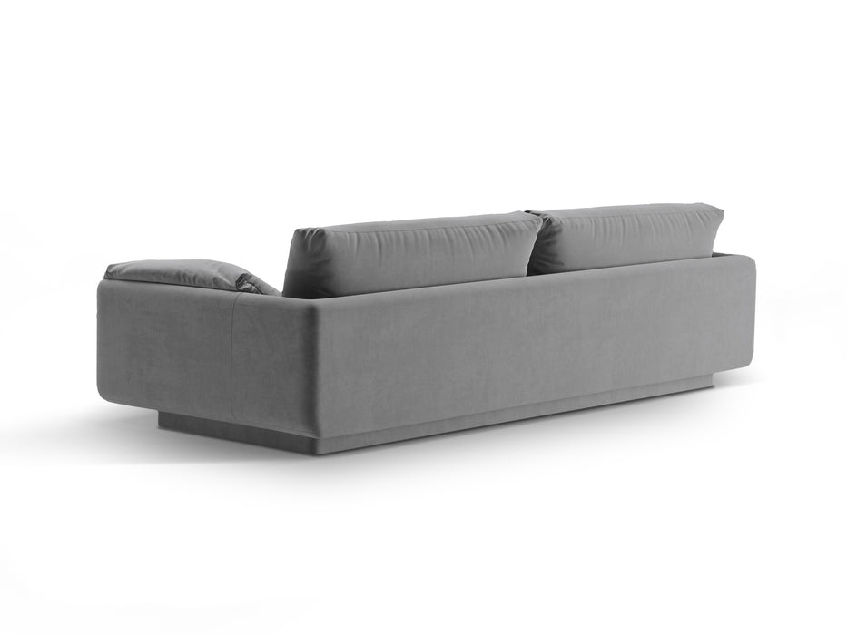 Four-seater velvet sofa Torino