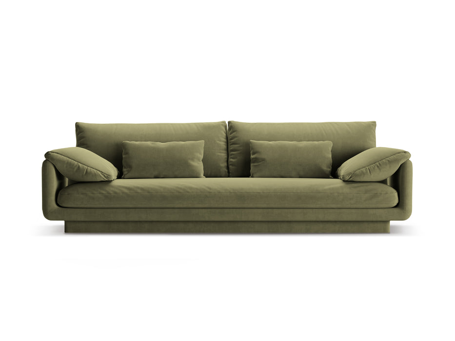 Four-seater velvet sofa Torino