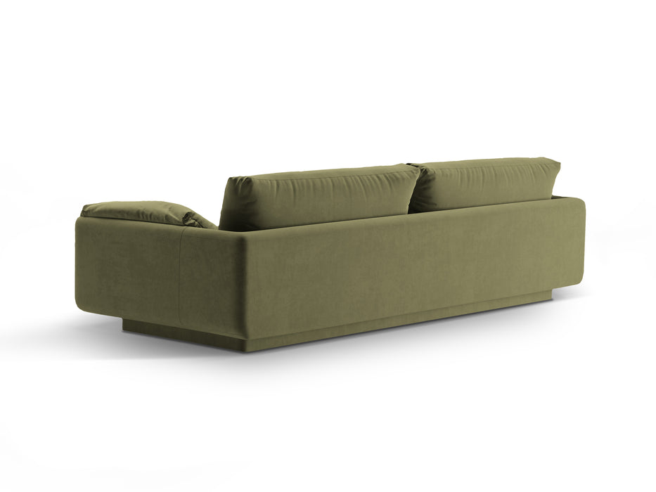 Four-seater velvet sofa Torino