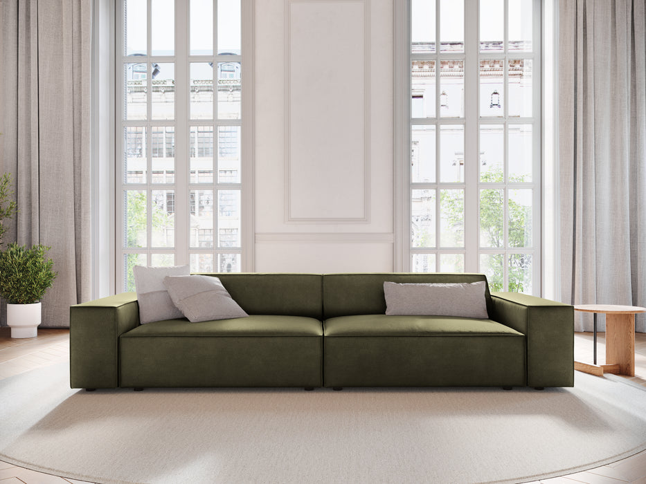 Keturvietė velveto sofa Jodie