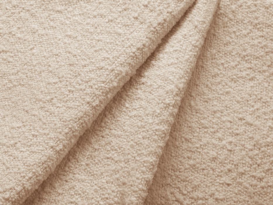 Kampinė bouclé sofa-lova su dėže Jodie