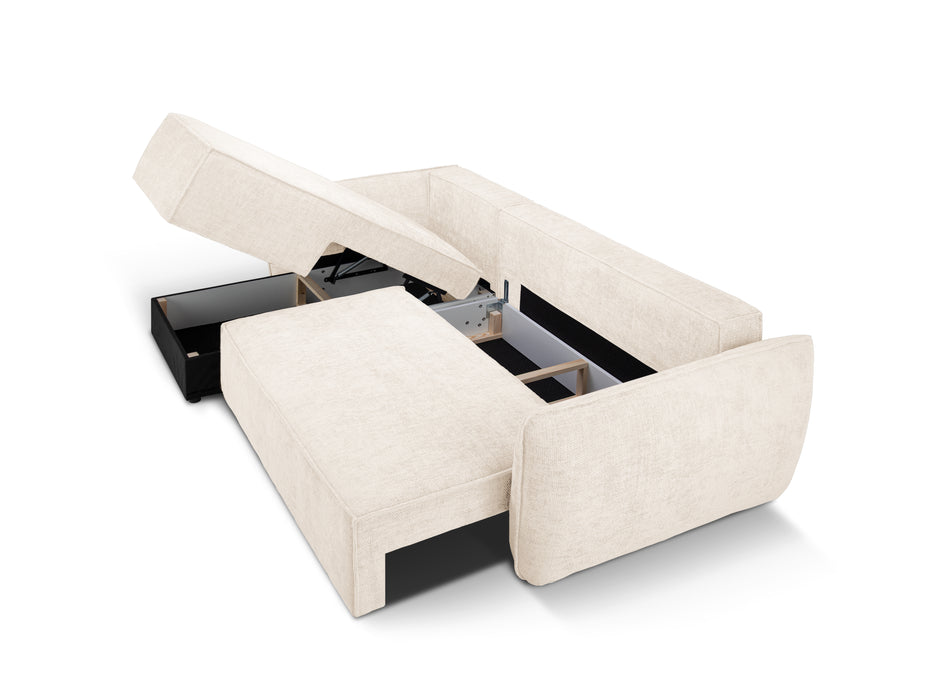Keturvietė sofa-lova Kaelle su patalynės dėže