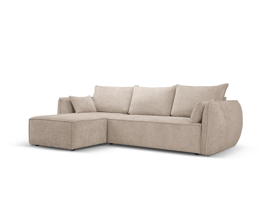 Keturvietė sofa-lova Kaelle su patalynės dėže