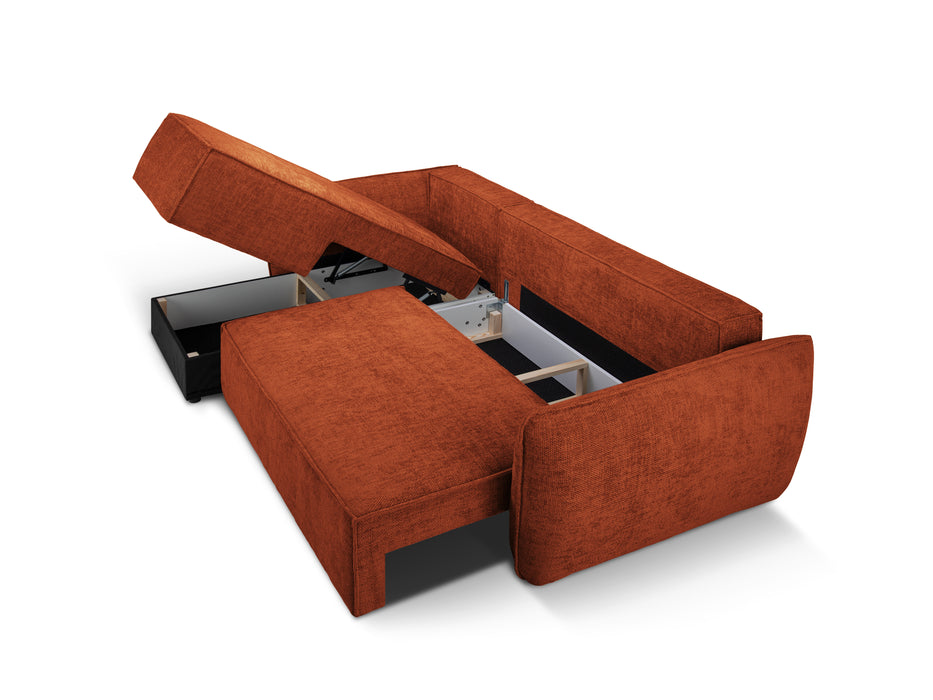 Keturvietė sofa-lova Kaelle su patalynės dėže