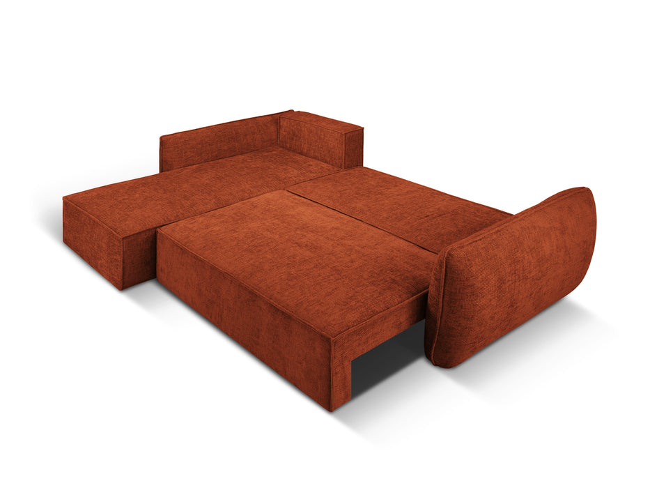 Keturvietė sofa-lova Kaelle su patalynės dėže