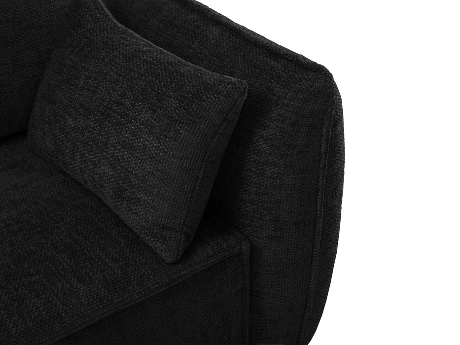 Keturvietė sofa-lova Kaelle su patalynės dėže