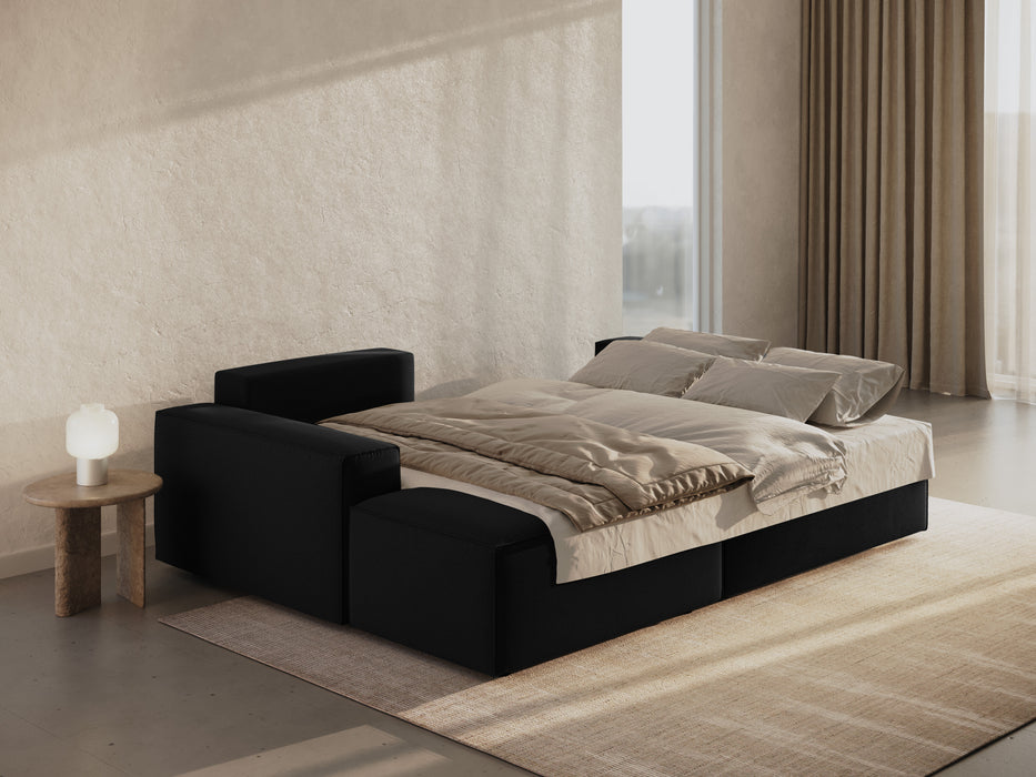 Kampinė sofa-lova su dėže Jodie