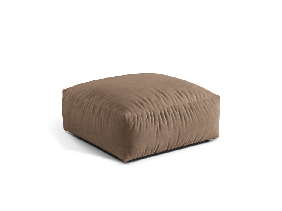 Velvet pouf Martina