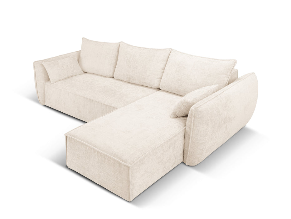 Keturvietė sofa-lova Kaelle su patalynės dėže
