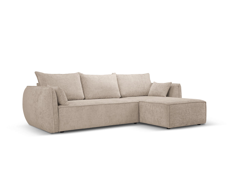 Keturvietė sofa-lova Kaelle su patalynės dėže