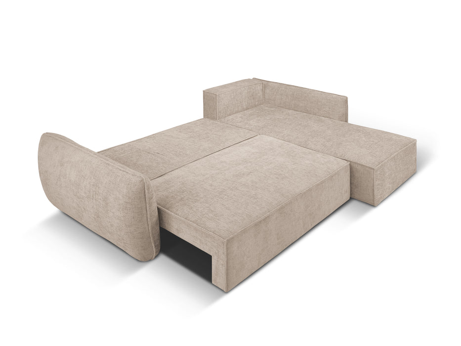 Keturvietė sofa-lova Kaelle su patalynės dėže
