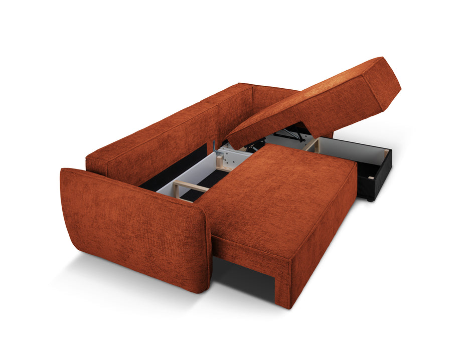 Keturvietė sofa-lova Kaelle su patalynės dėže