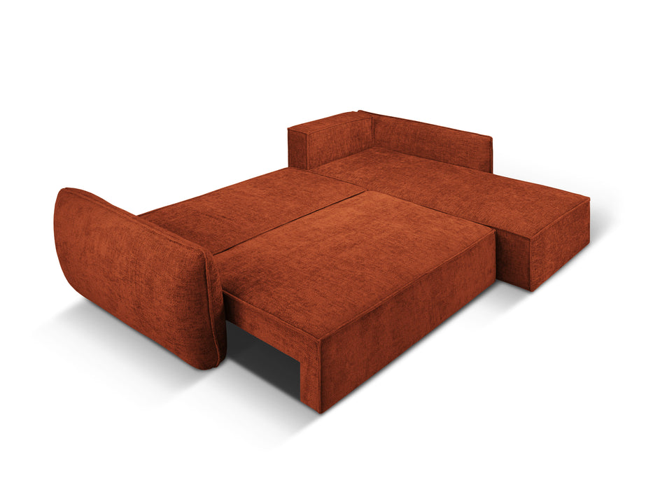 Keturvietė sofa-lova Kaelle su patalynės dėže