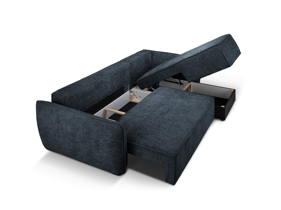 Keturvietė sofa-lova Kaelle su patalynės dėže