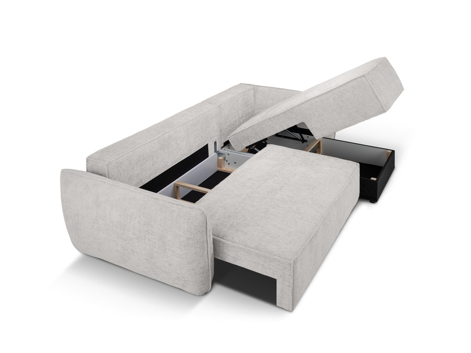 Keturvietė sofa-lova Kaelle su patalynės dėže