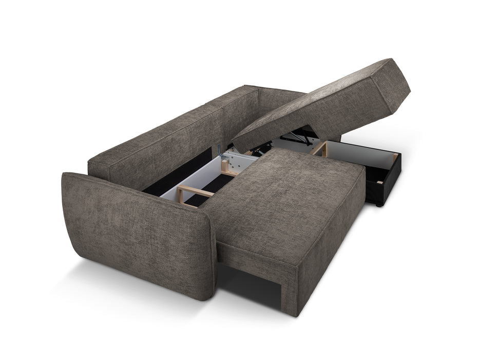 Keturvietė sofa-lova Kaelle su patalynės dėže