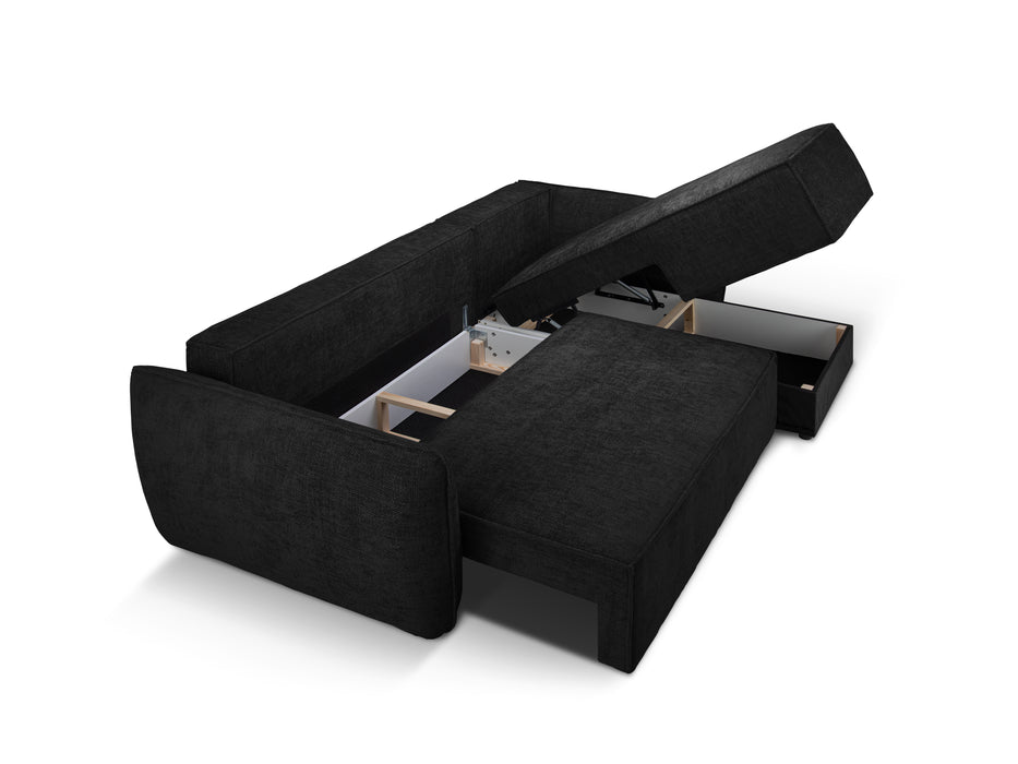 Keturvietė sofa-lova Kaelle su patalynės dėže