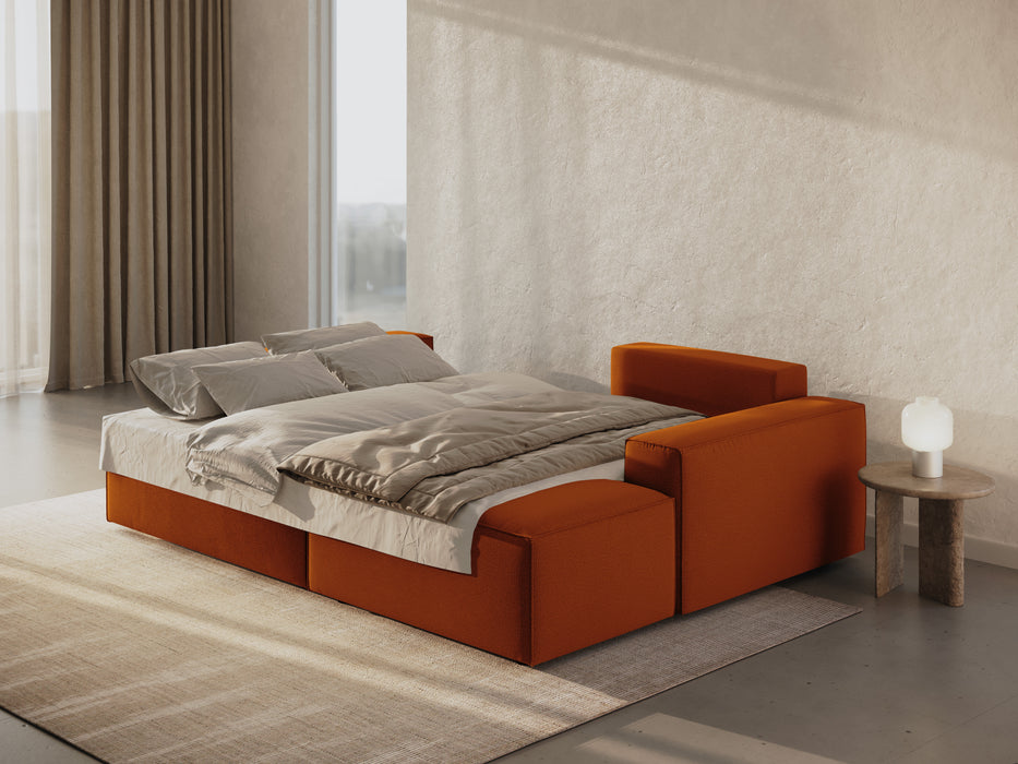 Kampinė sofa-lova su dėže Jodie