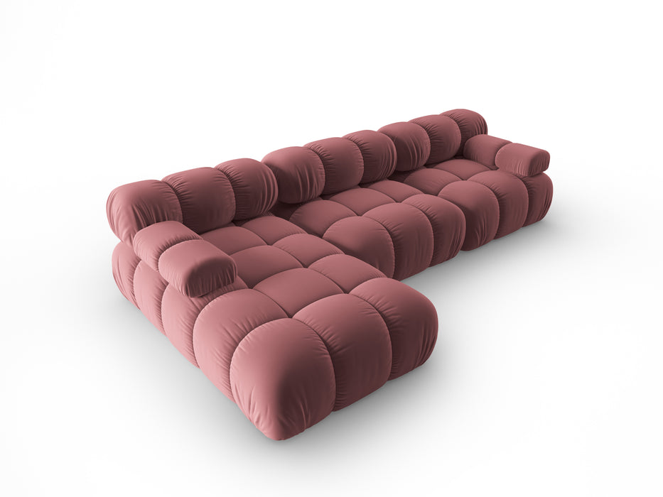 Velvet modular sofa Bellis