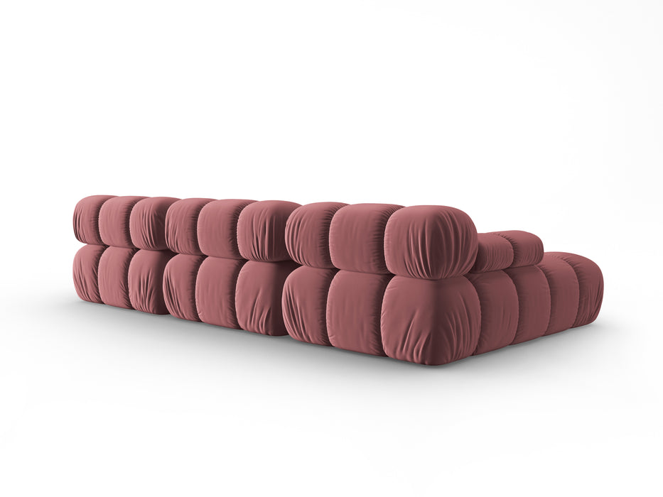 Velvet modular sofa Bellis