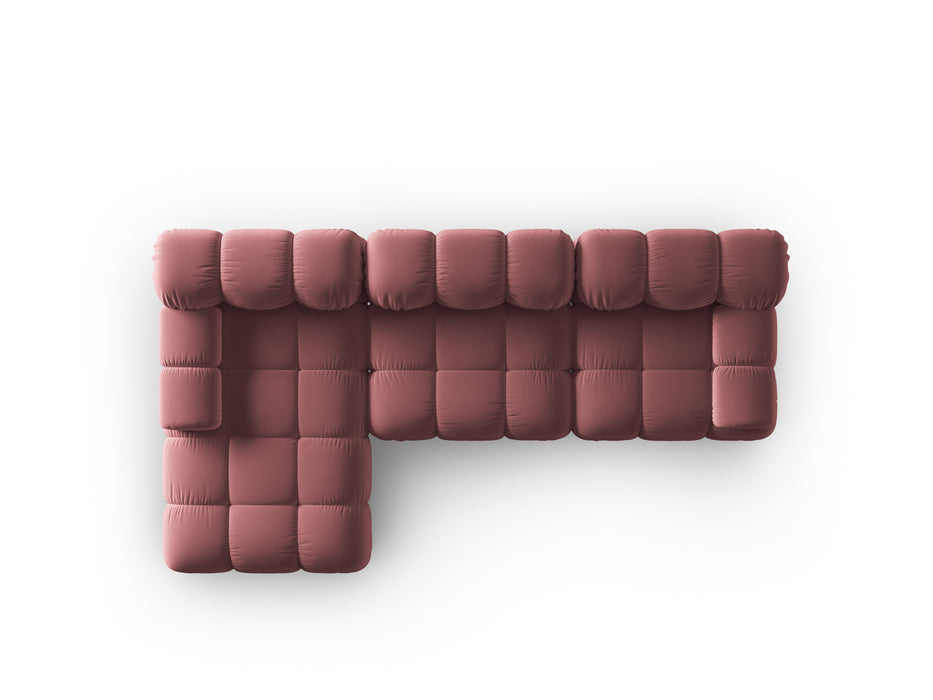 Velvet modular sofa Bellis