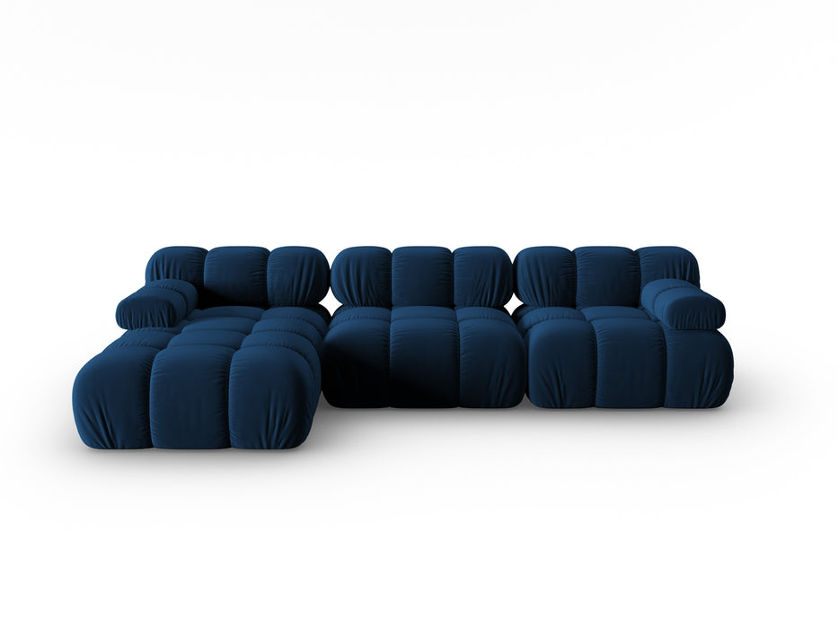 Velvet modular sofa Bellis