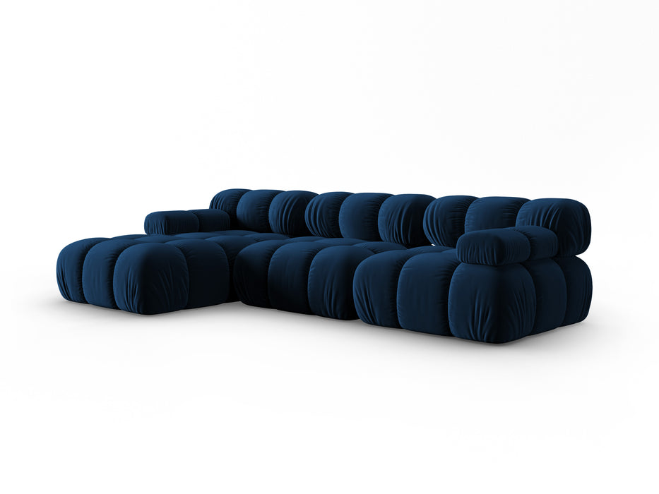 Velvet modular sofa Bellis