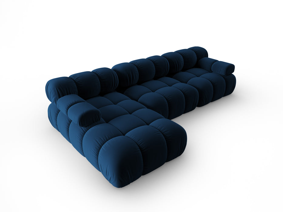 Velvet modular sofa Bellis