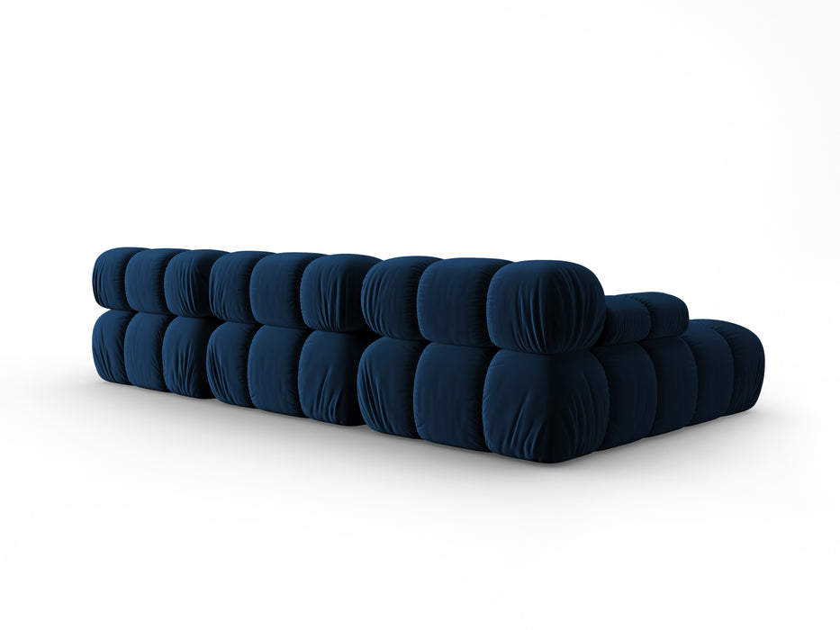 Velvet modular sofa Bellis