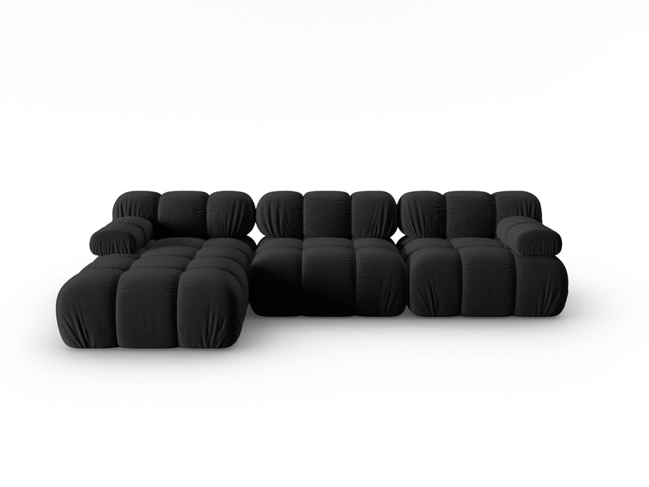 Velvet modular sofa Bellis