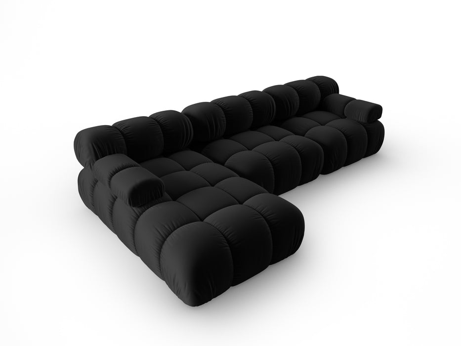 Velvet modular sofa Bellis