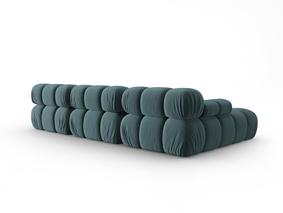 Velvet modular sofa Bellis
