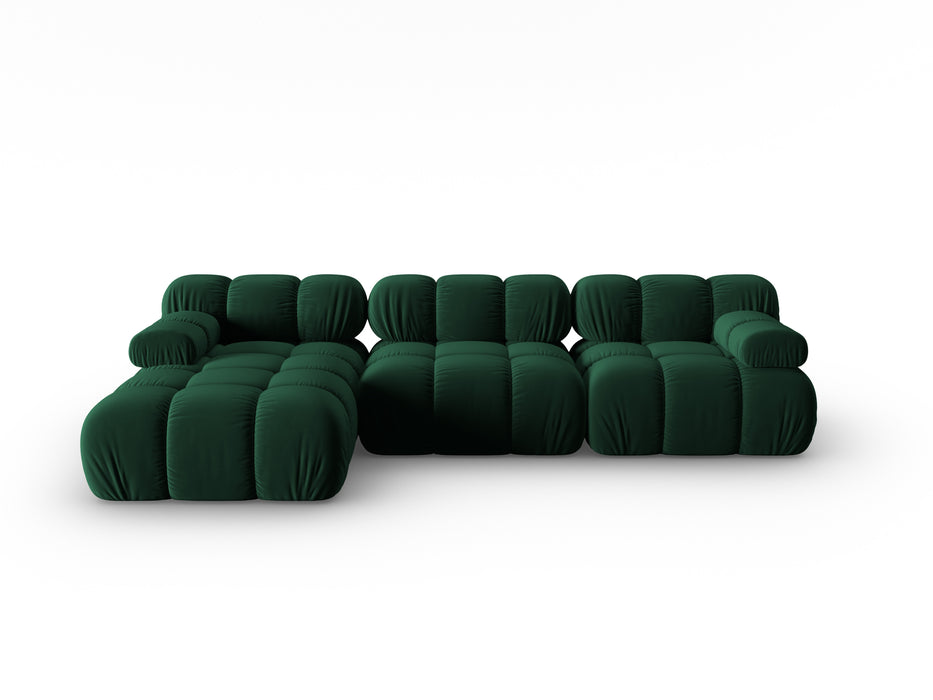 Velvet modular sofa Bellis