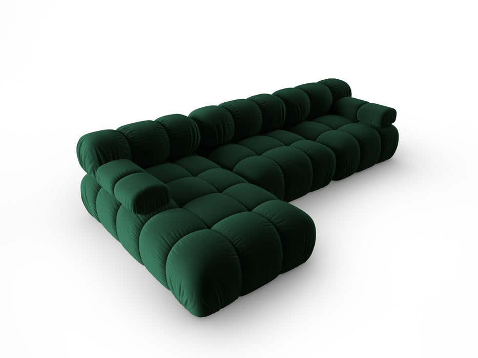 Velvet modular sofa Bellis